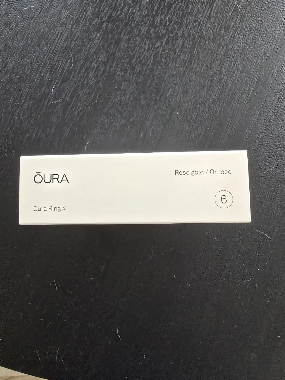 Oura Ring 4 Rose Size 6